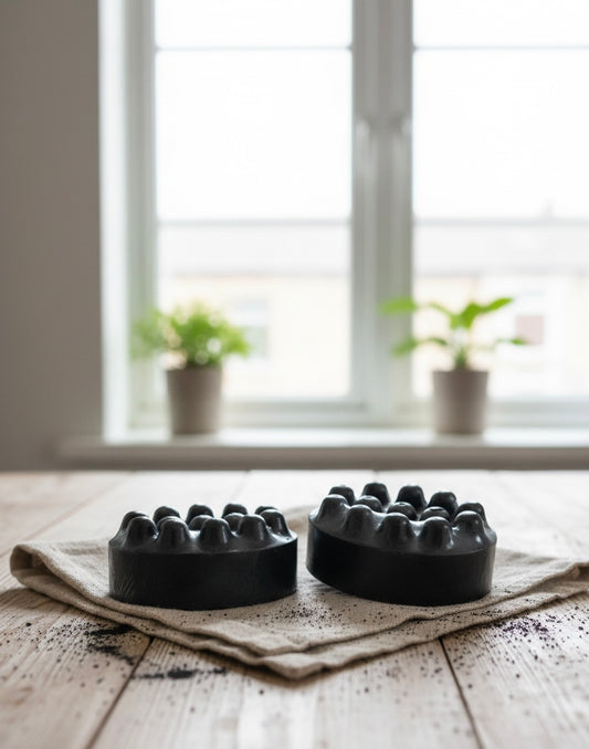 Activated Charcoal Massage Soap | Deep Cleansing Handmade Soap (150 g)