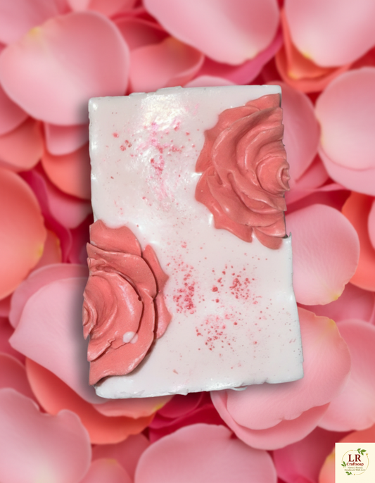 Handcrafted Floral Soap – Decorative Gift Soap (Single)
