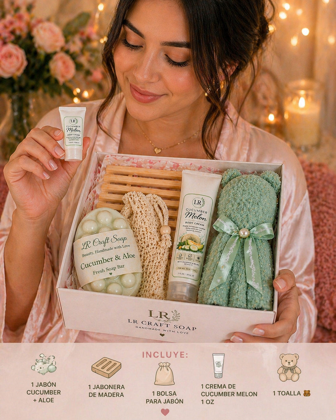 Luxury Self Care Gift Set 🎁 | Handmade Natural Spa Box