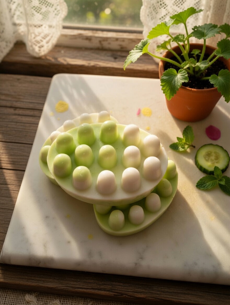 Cucumber Soap | Fresh & Hydrating Natural Handmade Soap (150 g)