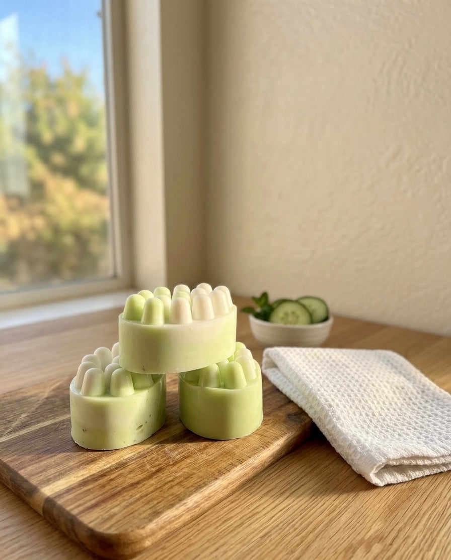 Cucumber Soap | Fresh & Hydrating Natural Handmade Soap (150 g)