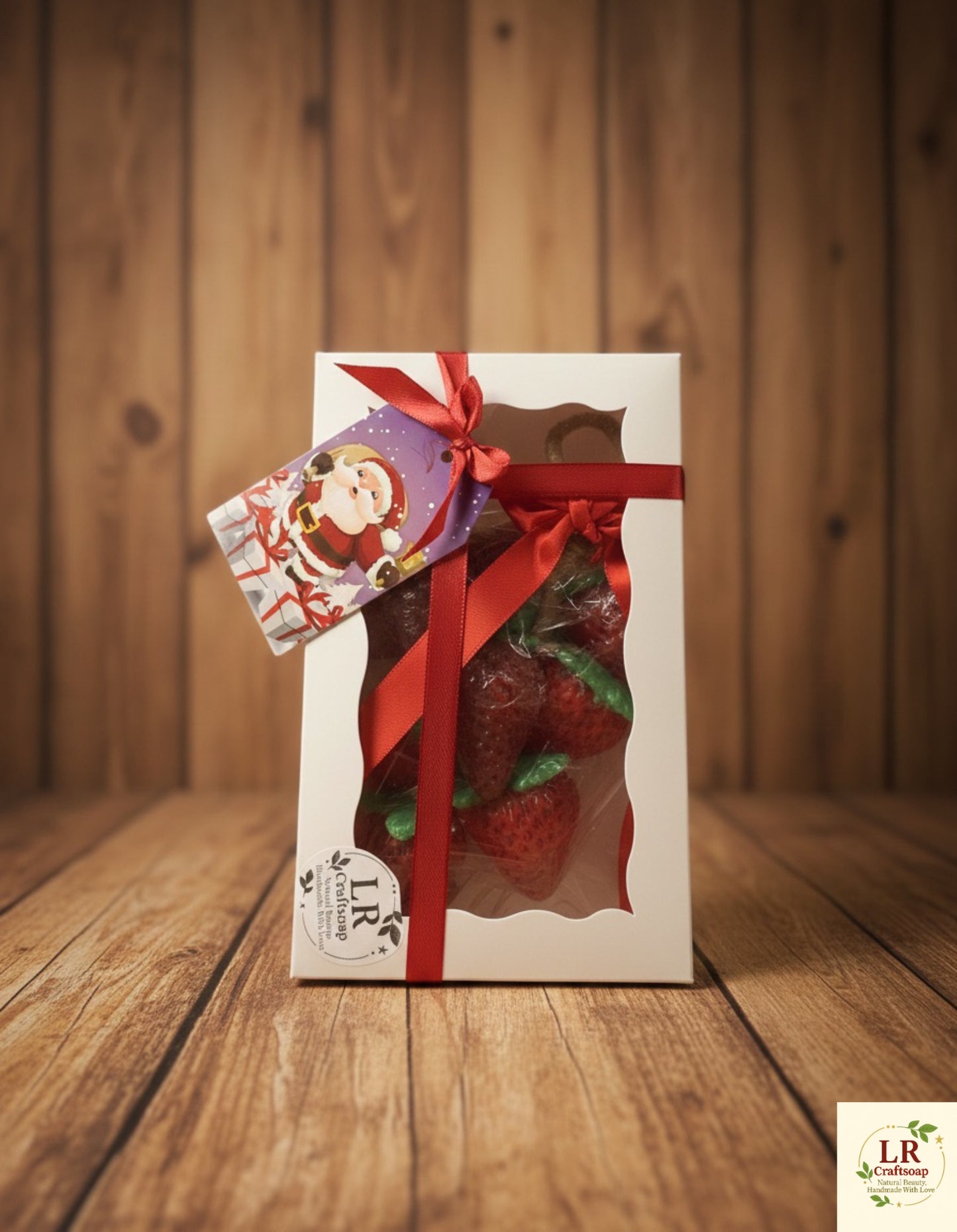 Strawberry Cluster Soap – Handmade