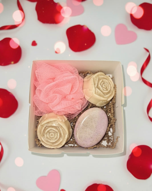Valentine’s Spa Gift Set – Handmade Soaps