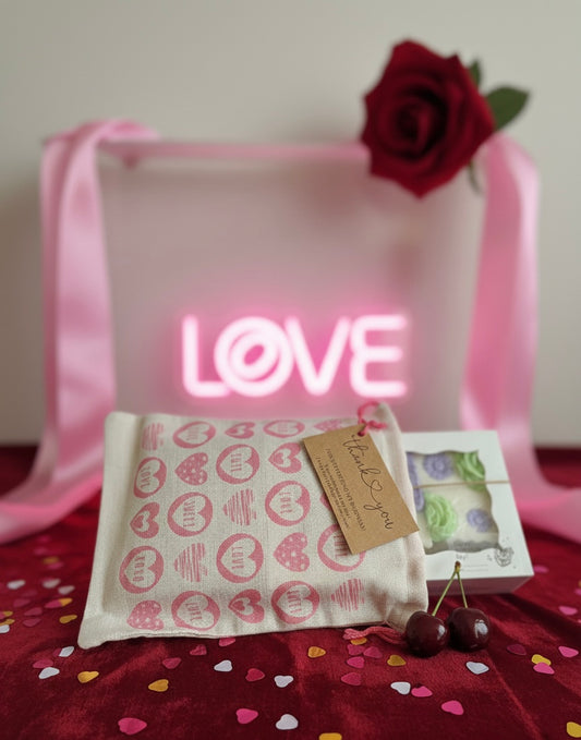 Valentine’s Black Cherry Merlot – Handmade Soap Gift Set