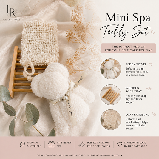 Mini Spa Teddy Set