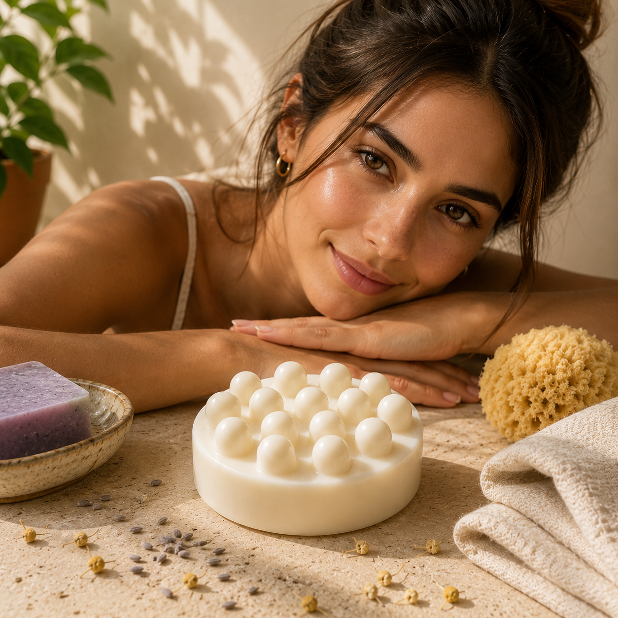 Rice Brightening Soap Bar | Natural Handmade Soap (150 g)