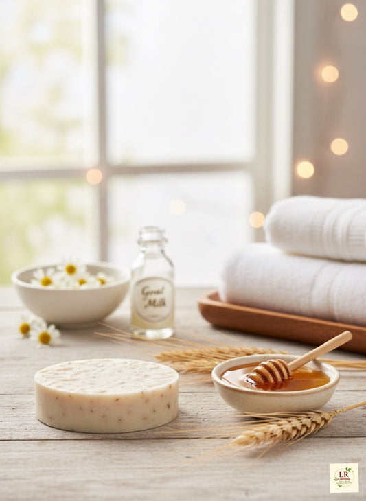 Oatmeal honey glycerin soap – LR Craft Soaps”