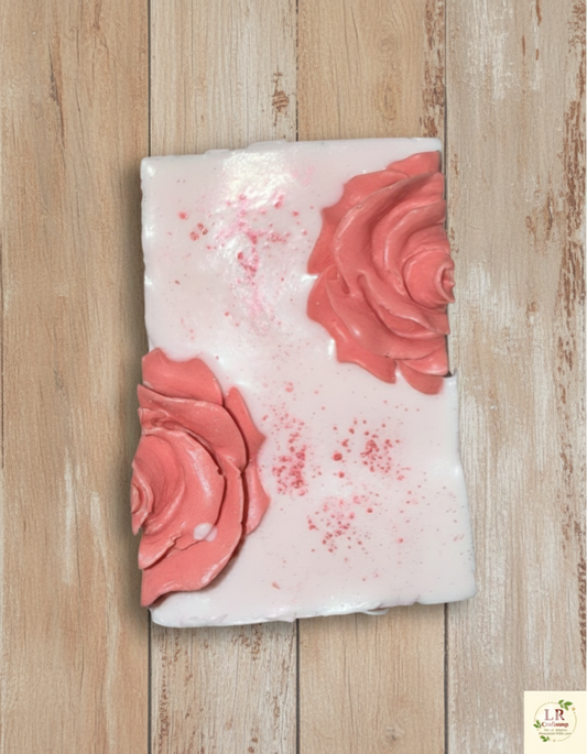 Handcrafted Floral Soap – Decorative Gift Soap (Single)