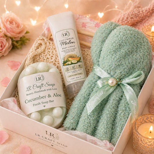 Luxury Self Care Gift Set 🎁 | Handmade Natural Spa Box
